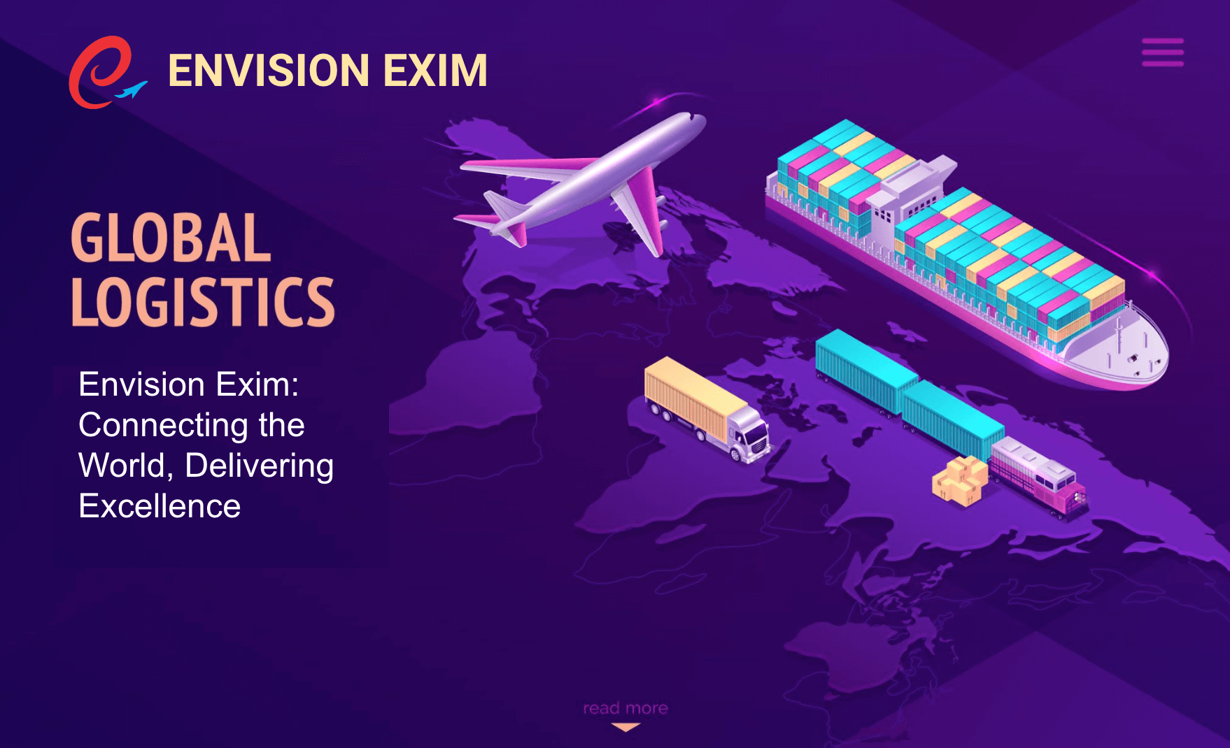 “Navigating Global Success: Envision Exim’s Commitment to Seamless Logistics”