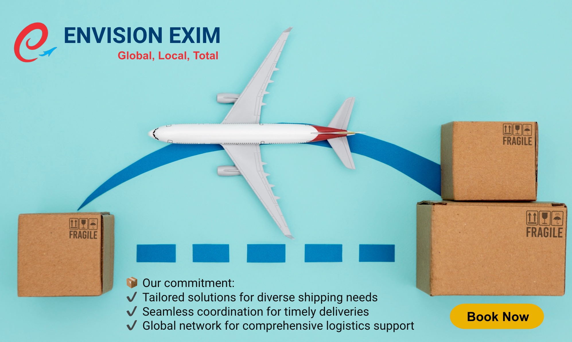 Envision Exim Private Limited: Elevating Air Freight Excellence!